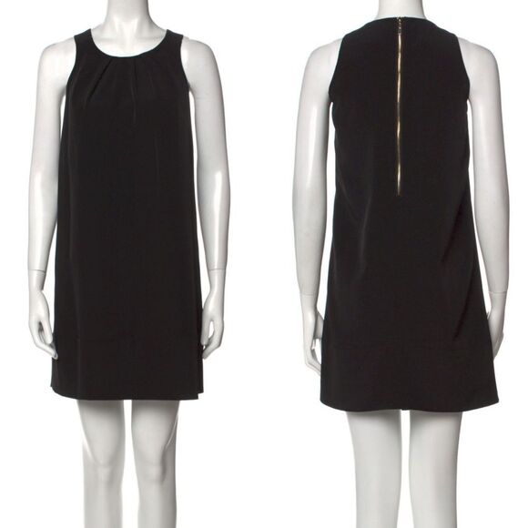 Oleg Cassini Dresses & Skirts - Oleg Cassini Classic Designer Sleeveless Sheath Mini Little Black Dress 6